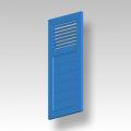 Klappfensterladen ACORIT BL 50 P100 (mit beweglichen Lamellen und kombinierter Lamellen-Paneelfüllung) 